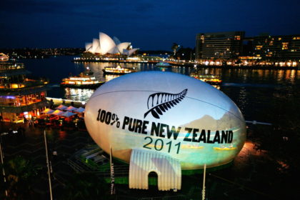 Tourism NZ – Rugby Ball Sydney
